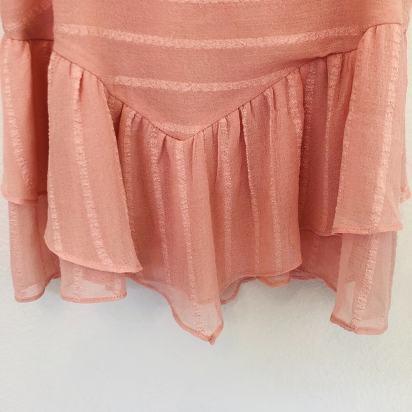 Pink Flounce Camisole Top - Size S - Picture 3 of 4